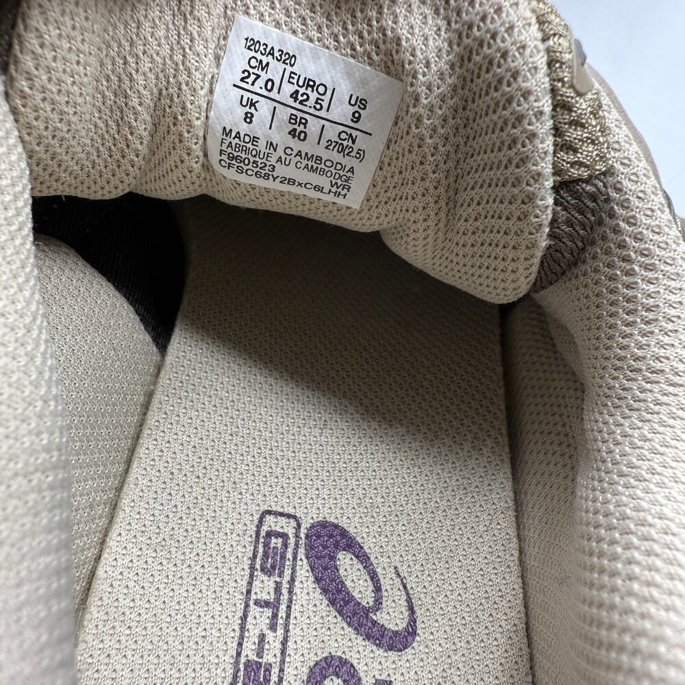 NEW Asics GT-2160 Unisex Lace Up Snekaers Dark Taupe Purple Size M 9/ W 10.5 - Picture 8 of 10